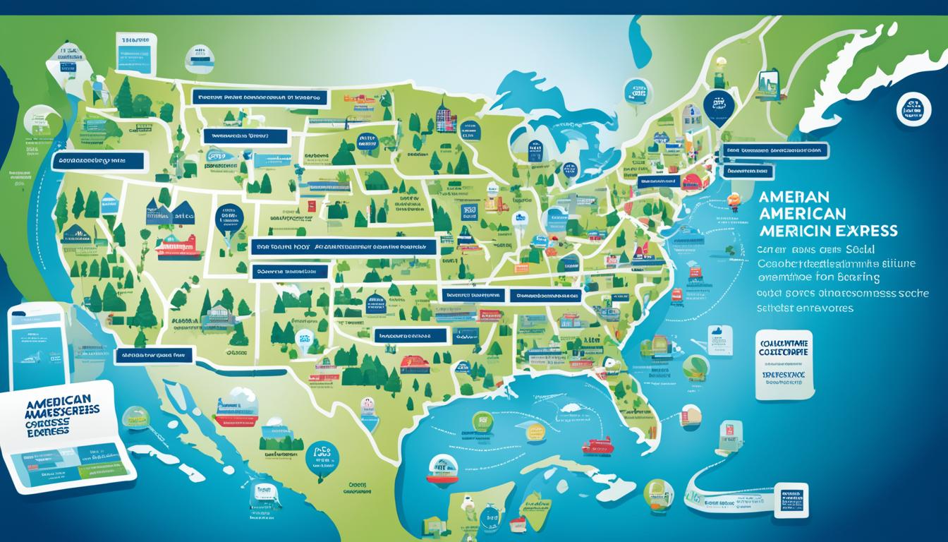 american express small business map